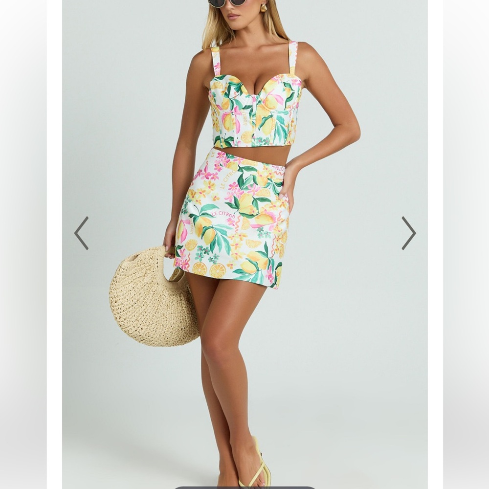 JANICE SET IN LE CITRON